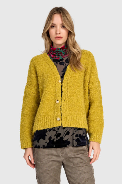 Teddy Boucle Cardigan