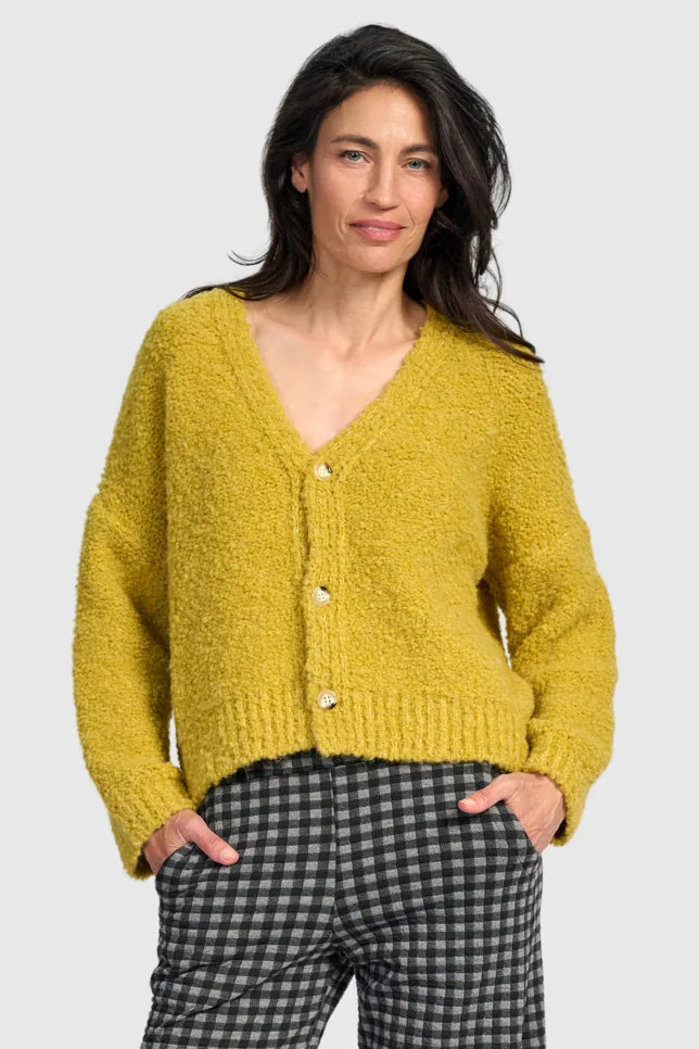Teddy Boucle Cardigan