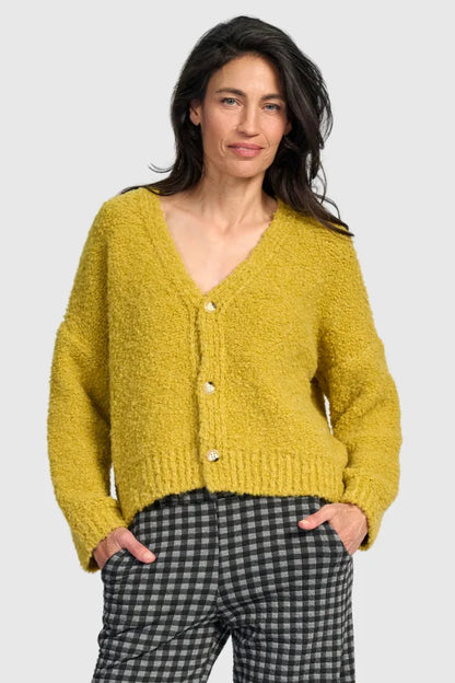 Teddy Boucle Cardigan