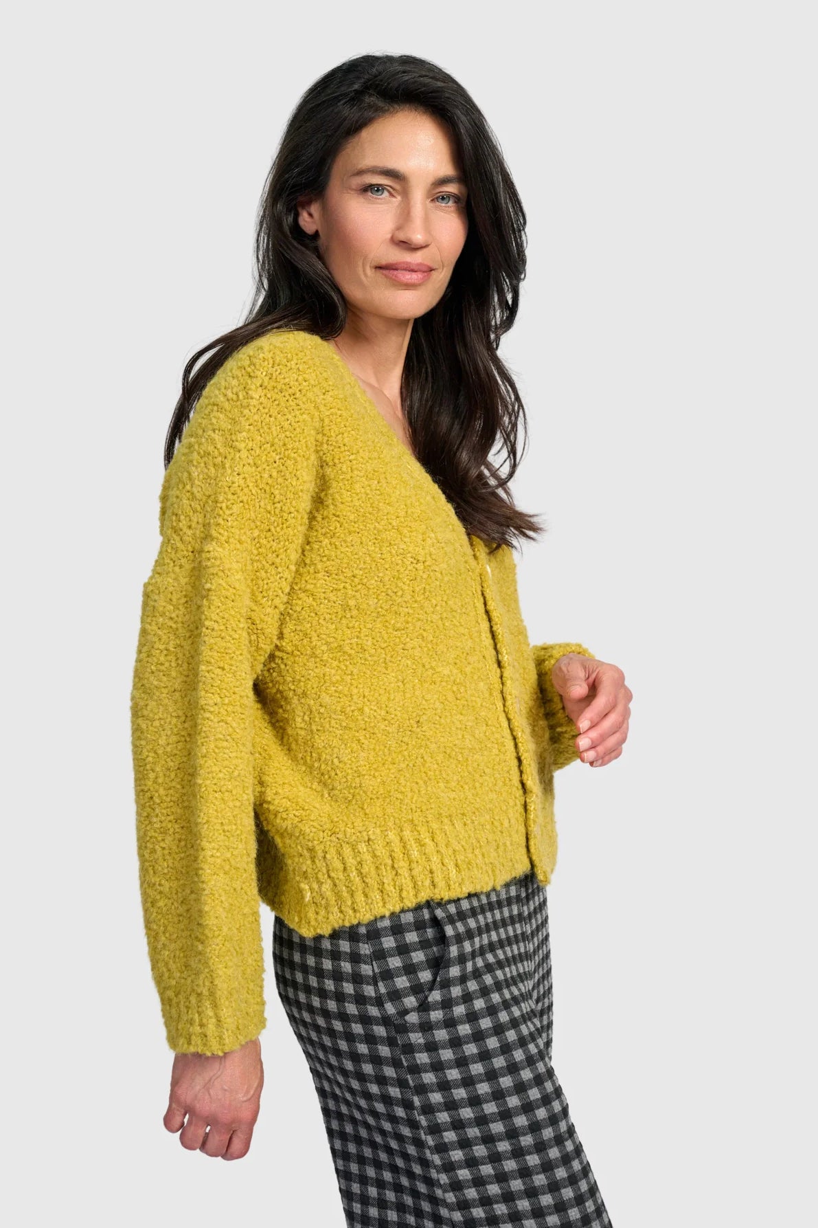 Teddy Boucle Cardigan