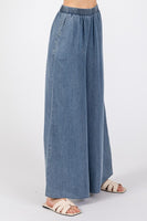 Tencel Wide Leg Pants