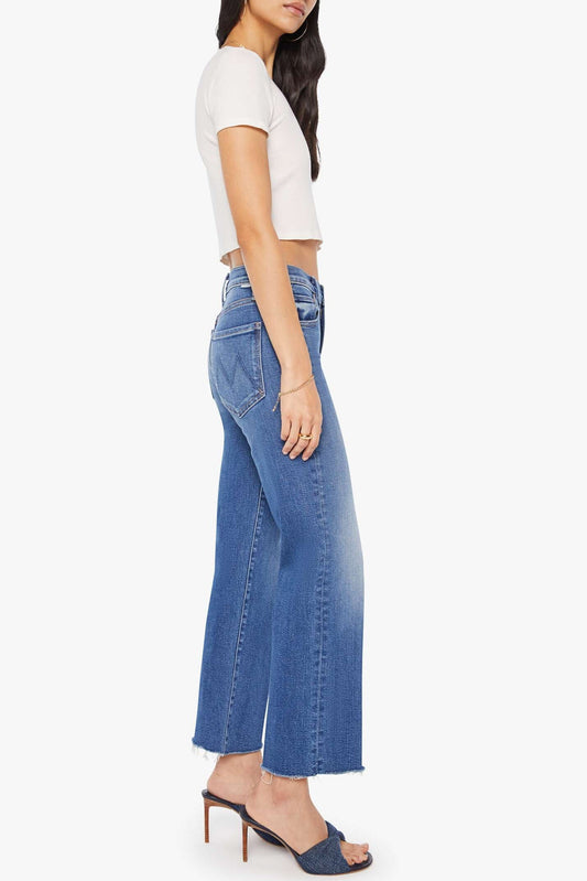 The Mid Rise Rambler Zip Ankle Fray
