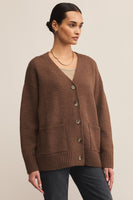 Theo V-Neck Cardigan with Pockets
