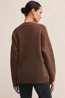 Theo V-Neck Cardigan with Pockets
