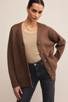 Theo V-Neck Cardigan with Pockets