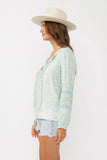 Tidal Flow Embroidered Blouse
