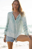 Tidal Flow Embroidered Blouse