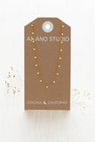 Tiny Dot Chain Necklace