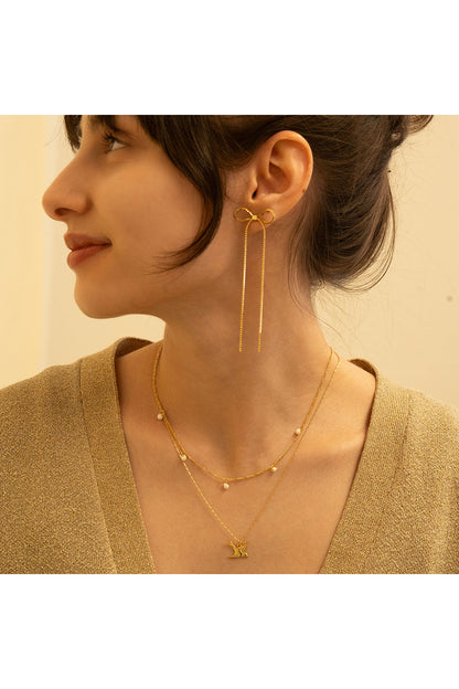 Tiny Swallow Bird Necklace