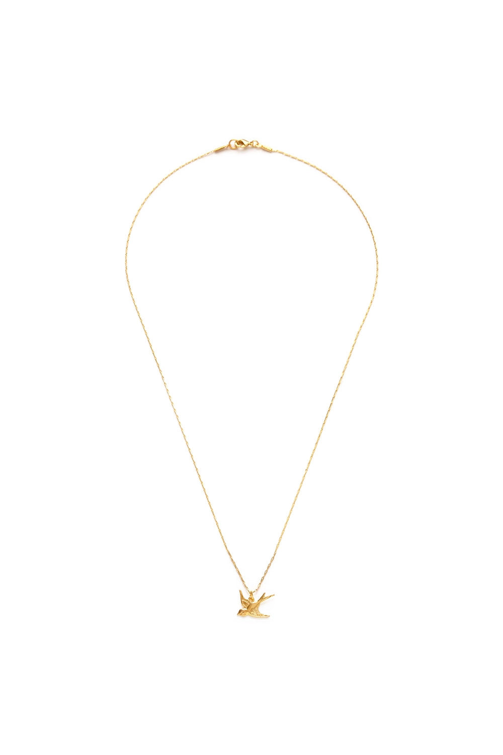 Tiny Swallow Bird Necklace