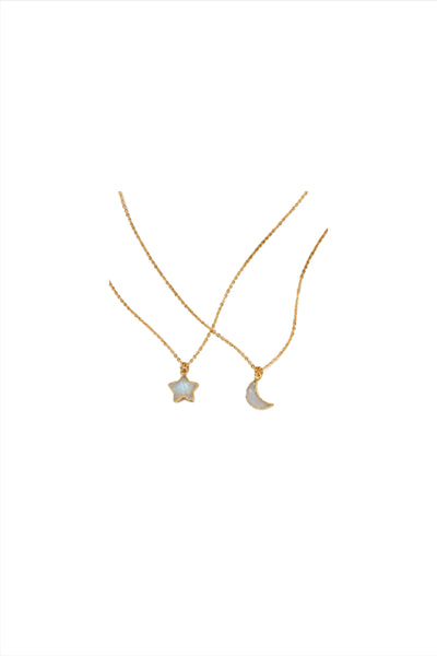 To the Moon and Back Necklace Set