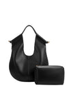 Tracy Knotted Shoulder Bag Black