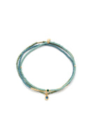 Turquoise Chromacolor Miyuki Bracelet Trio