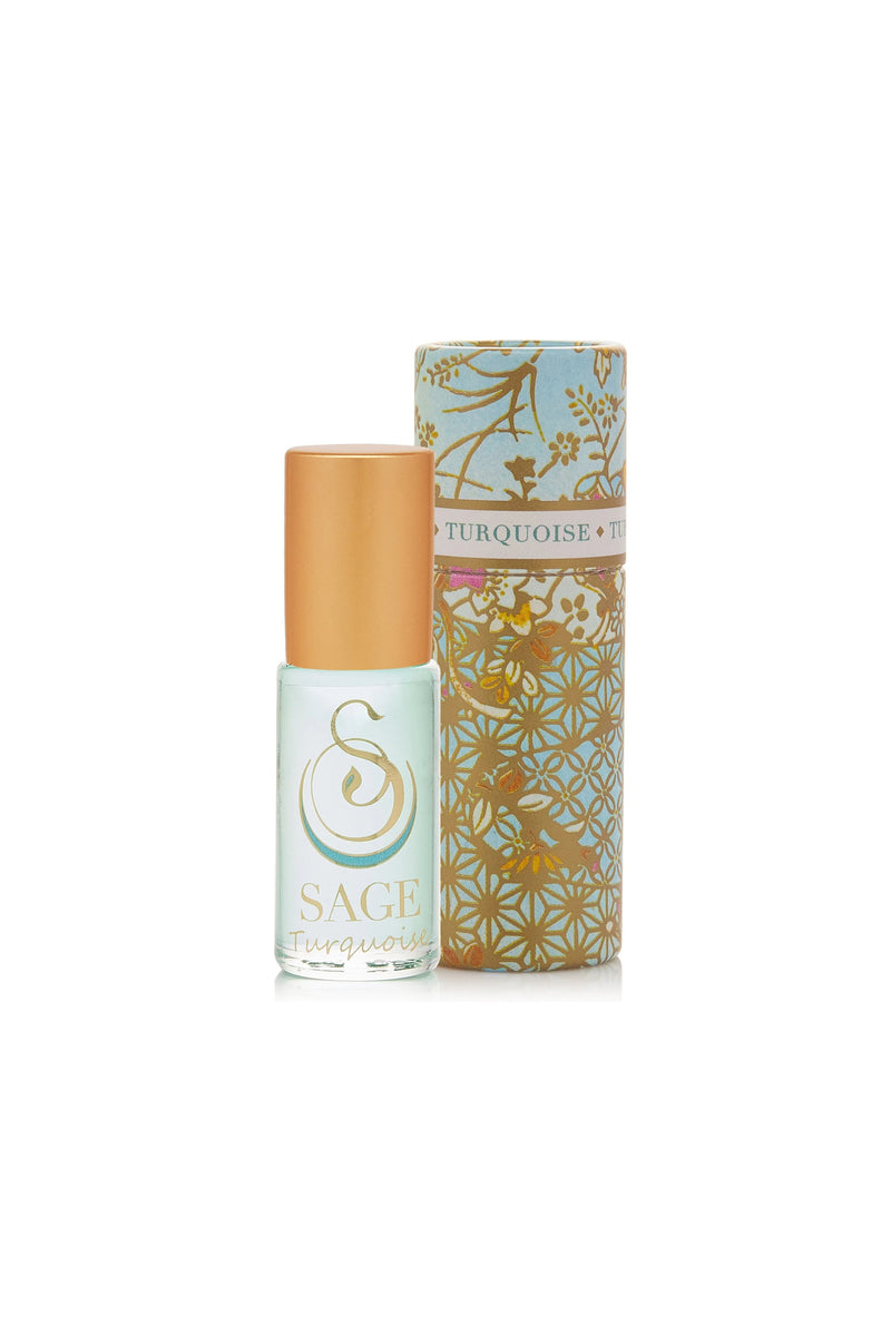 Turquoise 1/8 oz Perfume Oil Concentrate Roll-On – SF Siren