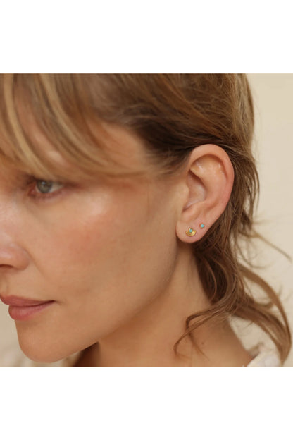 Turquoise Starset Stud Earrings