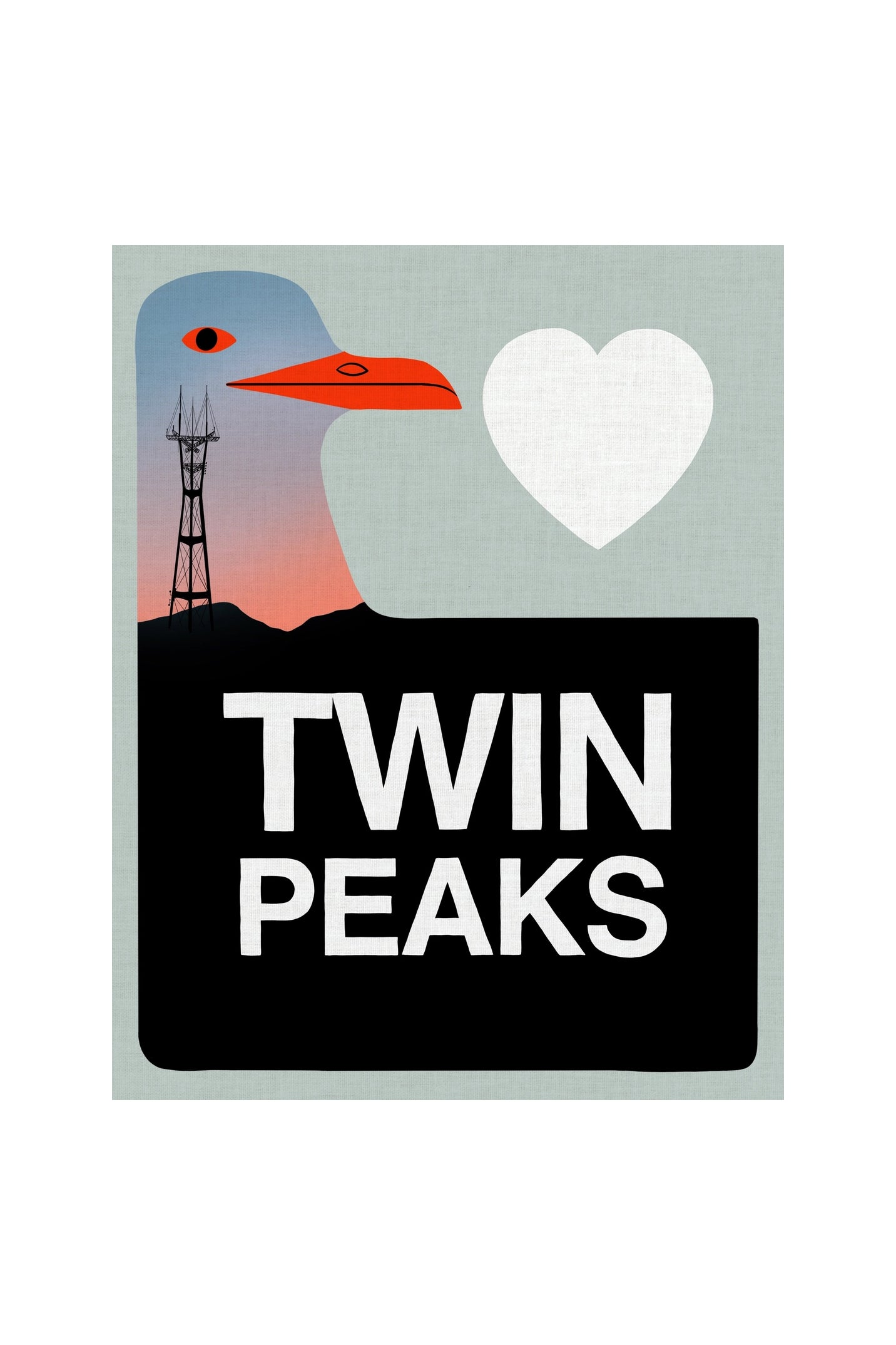 Twin Peaks 8 x 10 Print