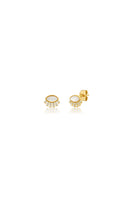 Mother of Pearl Twinkling Eye Earrings