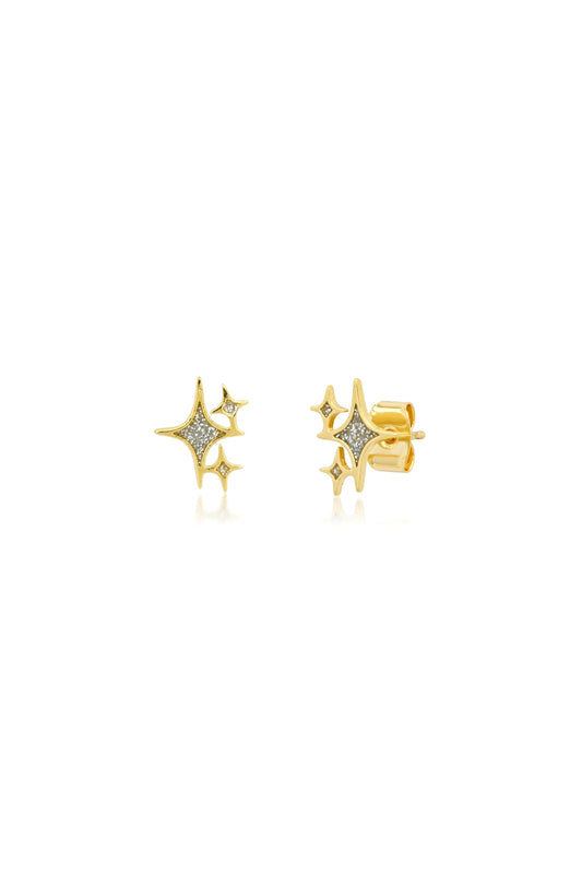 Twinkling Star Studs Earrings
