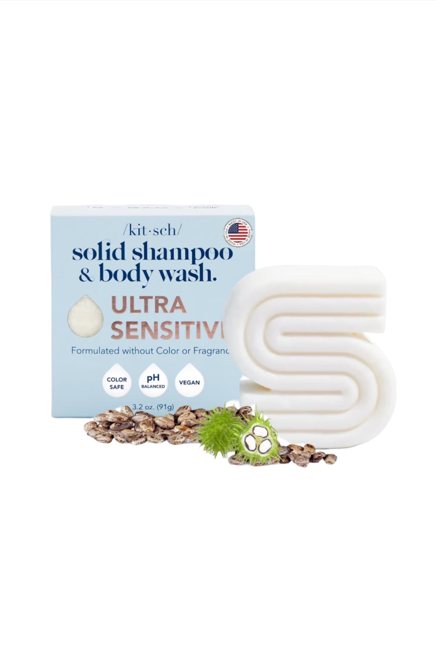 Ultra Sensitive Shampoo & Body Wash Bar