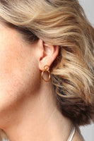Ven Hoops 1" Gold