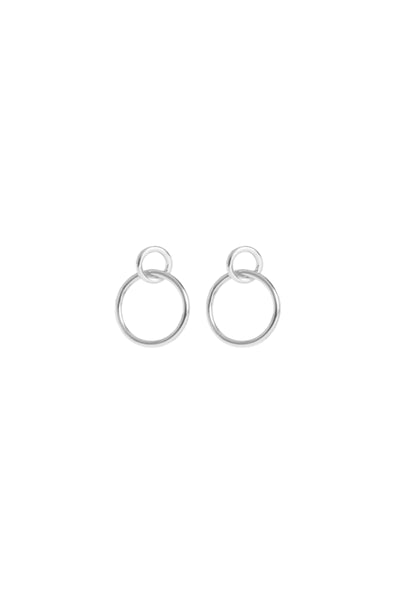 Ven Hoops 1" Silver