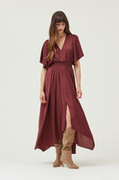 Vino Unbalanced Skirt Maxi Dress