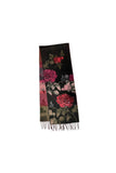 Vintage Roses Cashmink Scarf Black