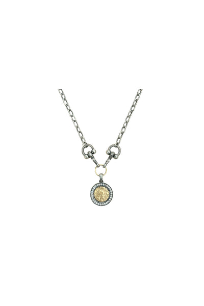 Vintage Silver Layla Horsebit Necklace