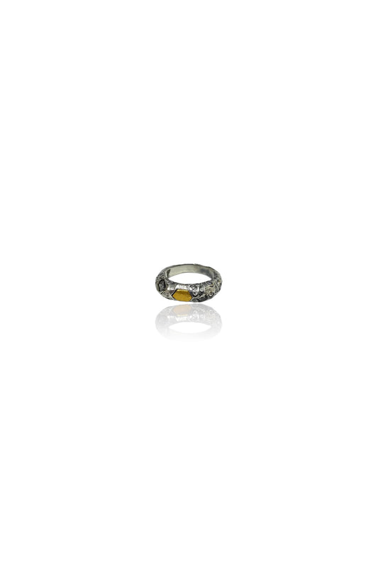 Vintage Silver Vesta Ring