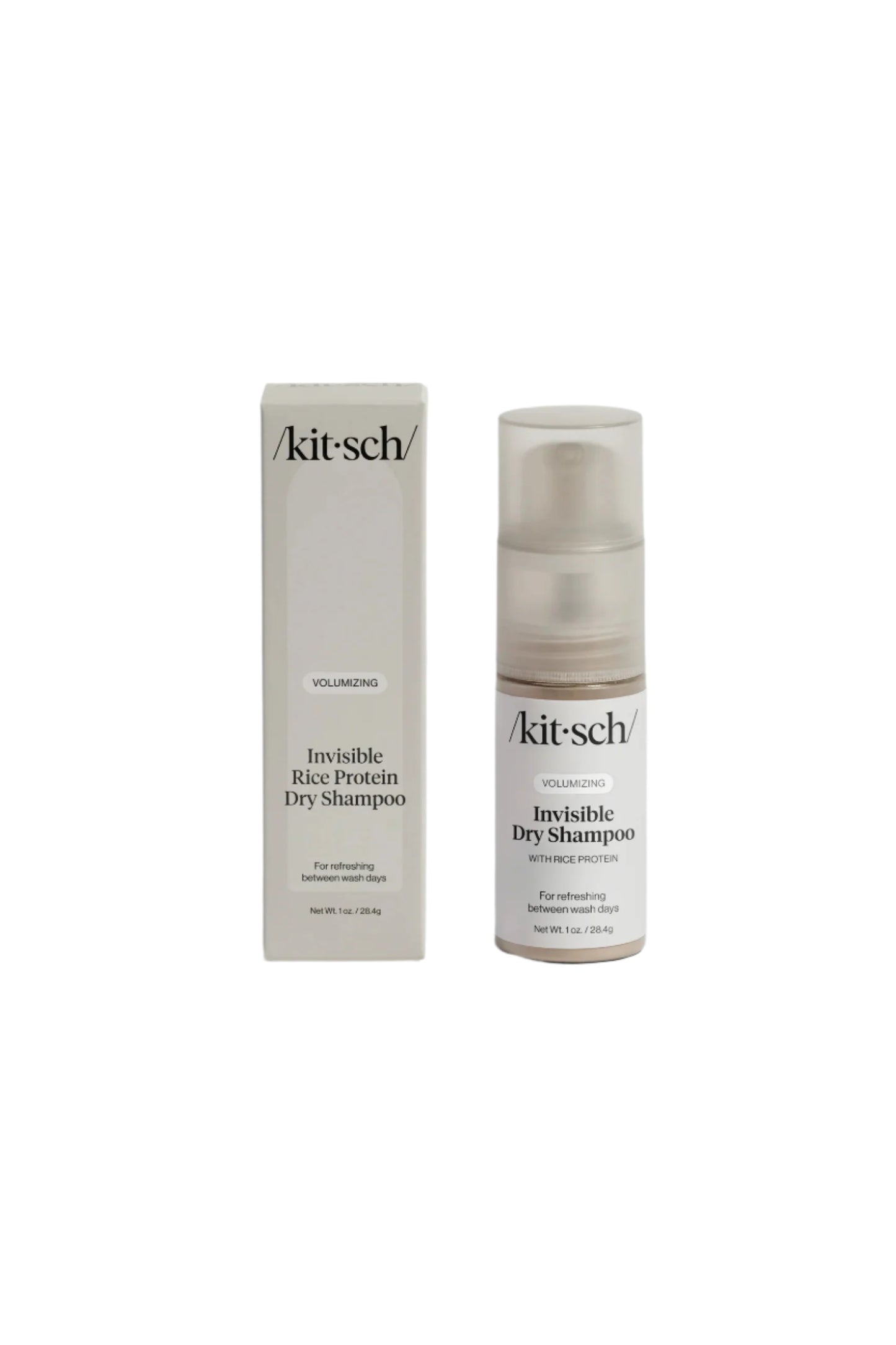 Volumizing Rice Protein Dry Shampoo Invisible