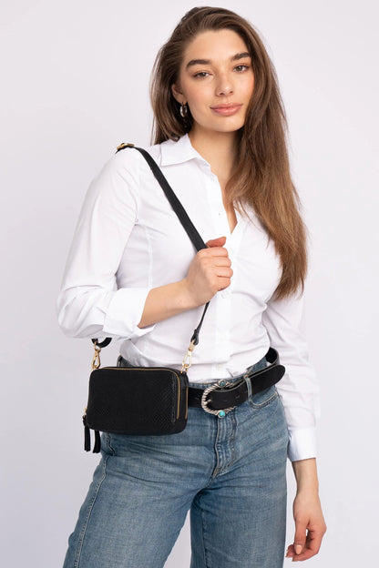 Vries Crossbody Bag Black