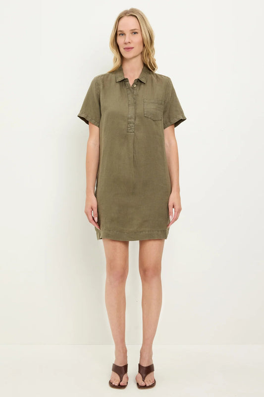 Ola Linen Utility Dress