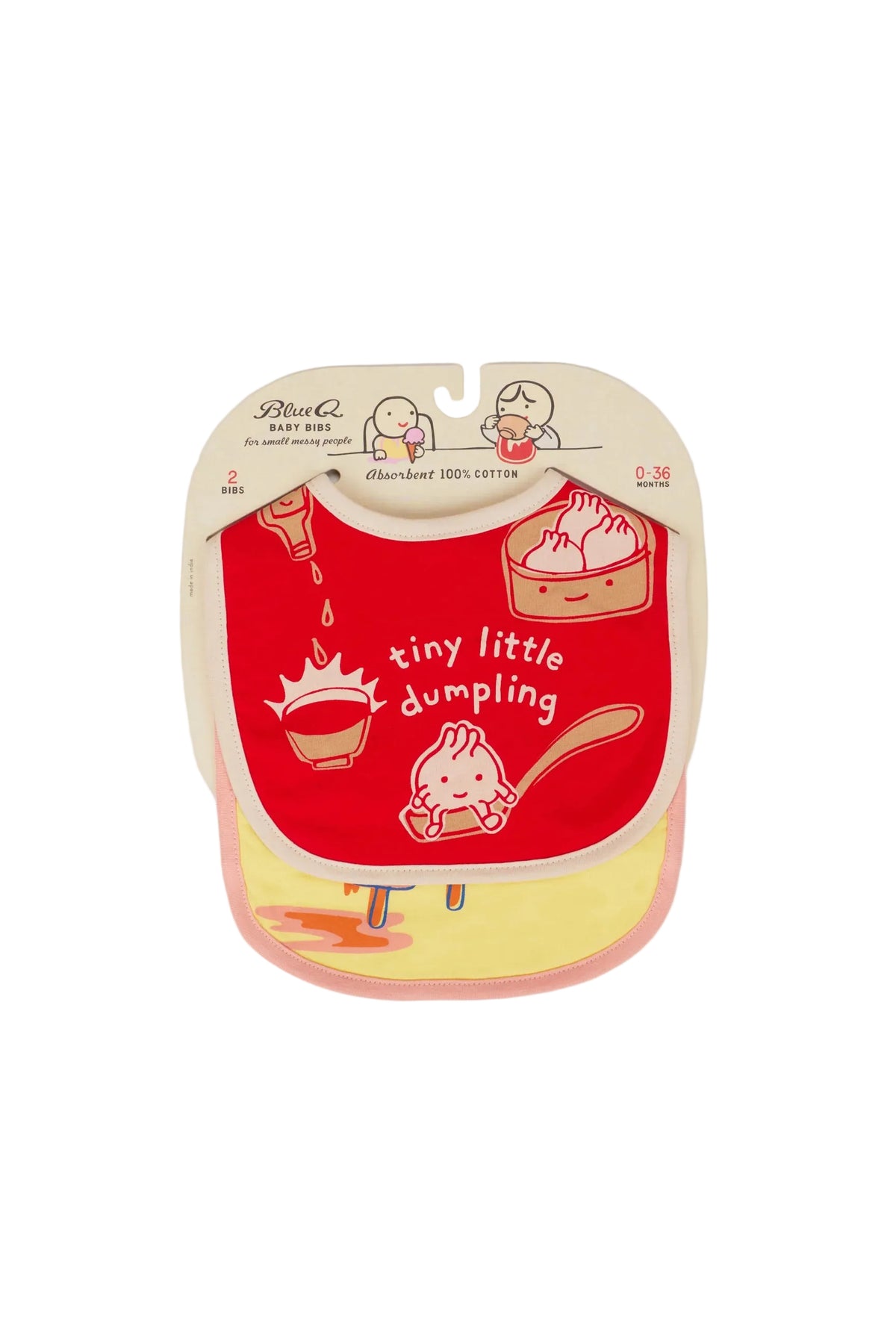 Tiny Little Dumpling/Wanna Join Me For A Meltdown? Baby Bibs