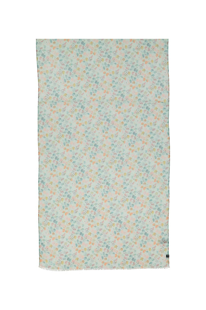 Watercolor Dots Scarf Powder Mint