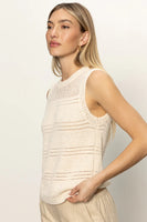 Waves of Summer Shell Sweater