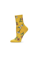 Whimsy Floral Crew Socks