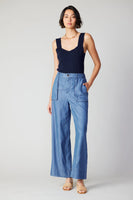 Wide Leg Pocket Cargo Pants