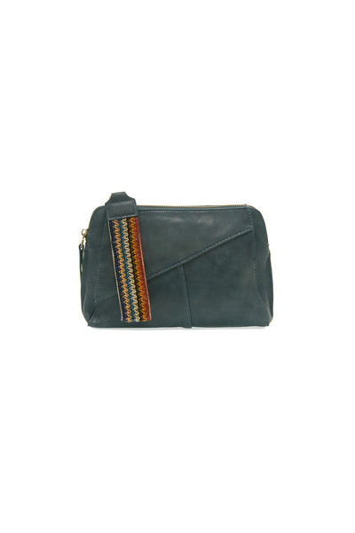 Woven Wrist Strap Crossbody Azure