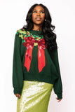 Wreath Around the Neck Sweater