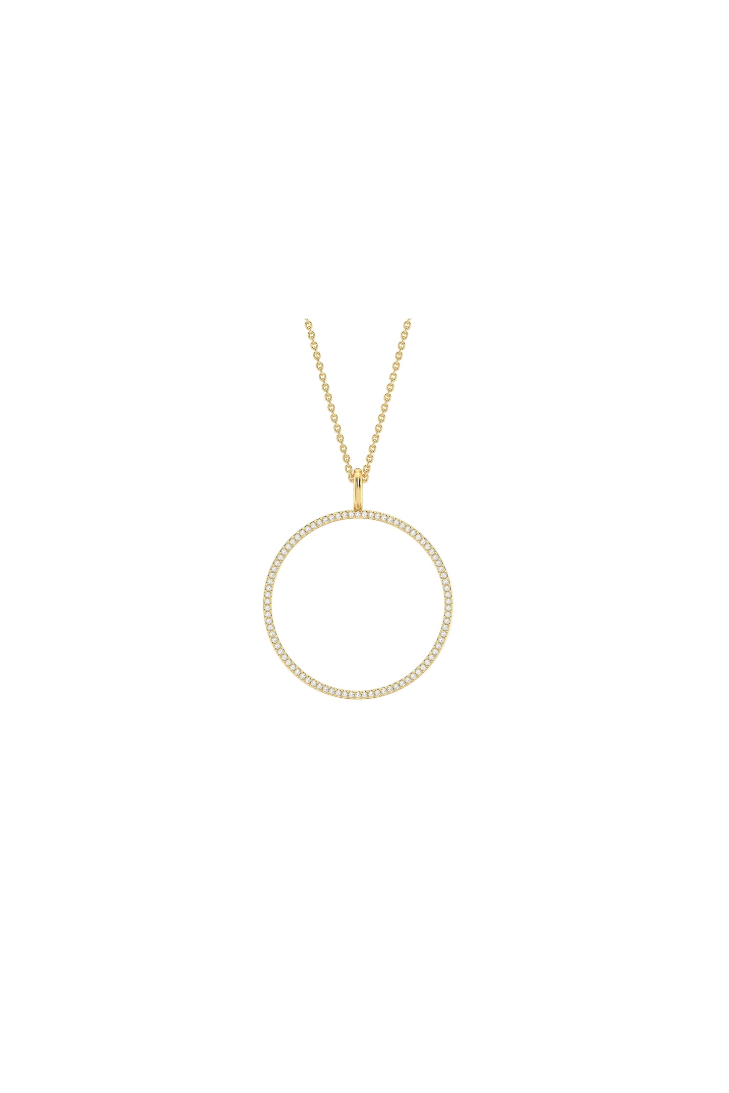You Are My Everything Pendant Necklace Gold