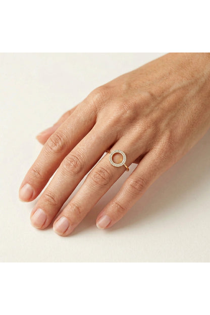 You Are My Everything Statement Ring Gold