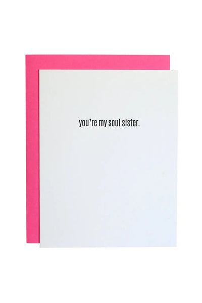 You're My Soul Sister Card