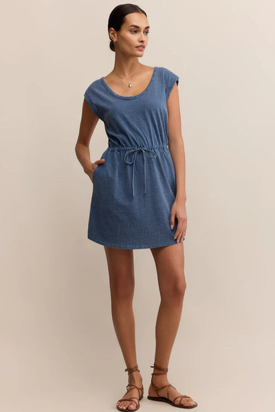 Dayshift Jersey Denim Mini Dress