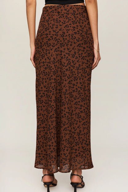 Europa Leopard Maxi Skirt
