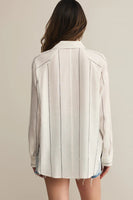 The Perfect Button Down Linen Top