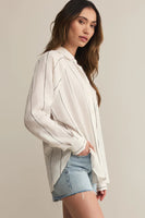 The Perfect Button Down Linen Top