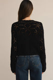 Rosalyn Diamond Sweater Cardigan Black