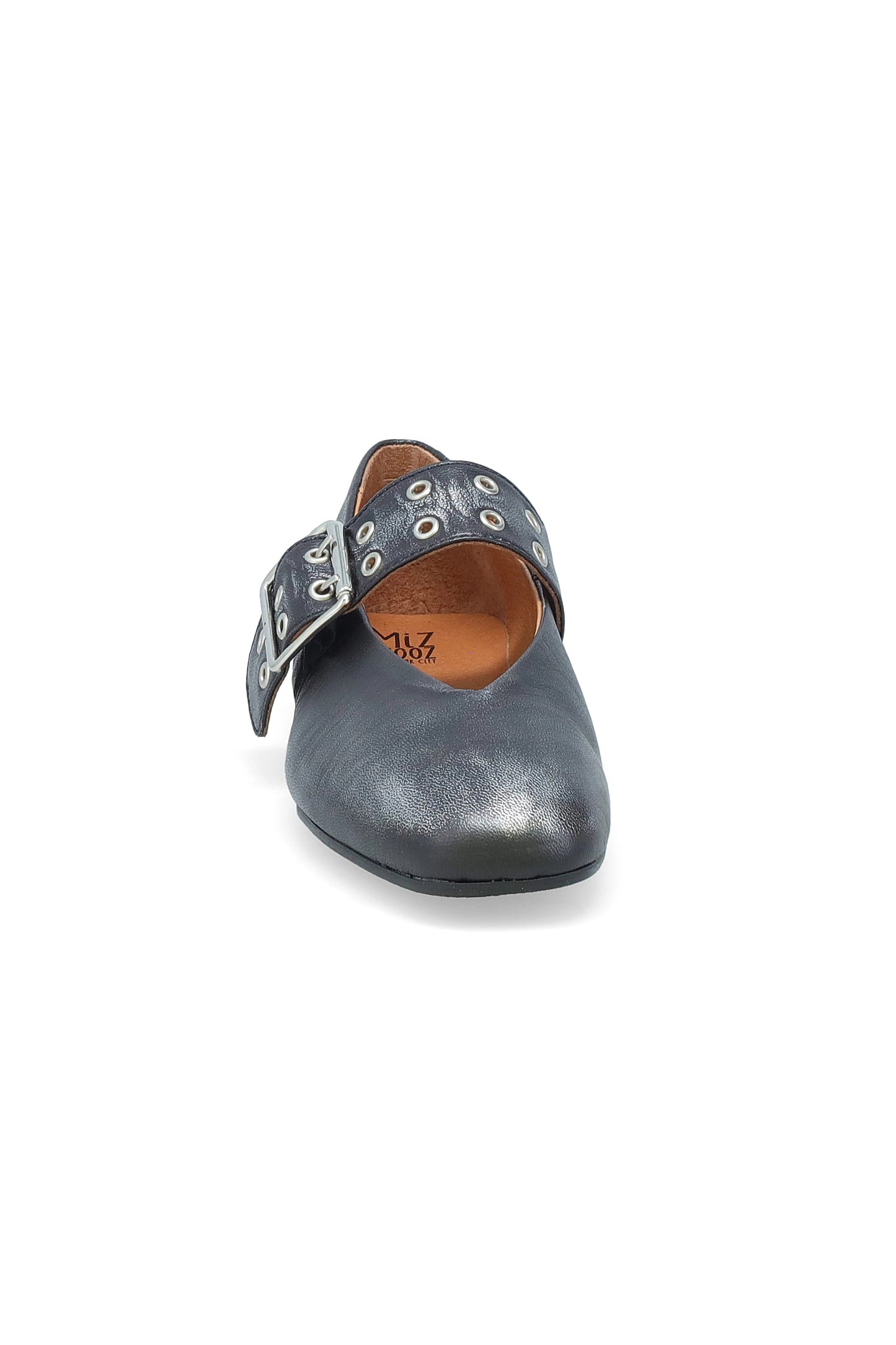 Zephyr Mary Jane Flat Gunmetal