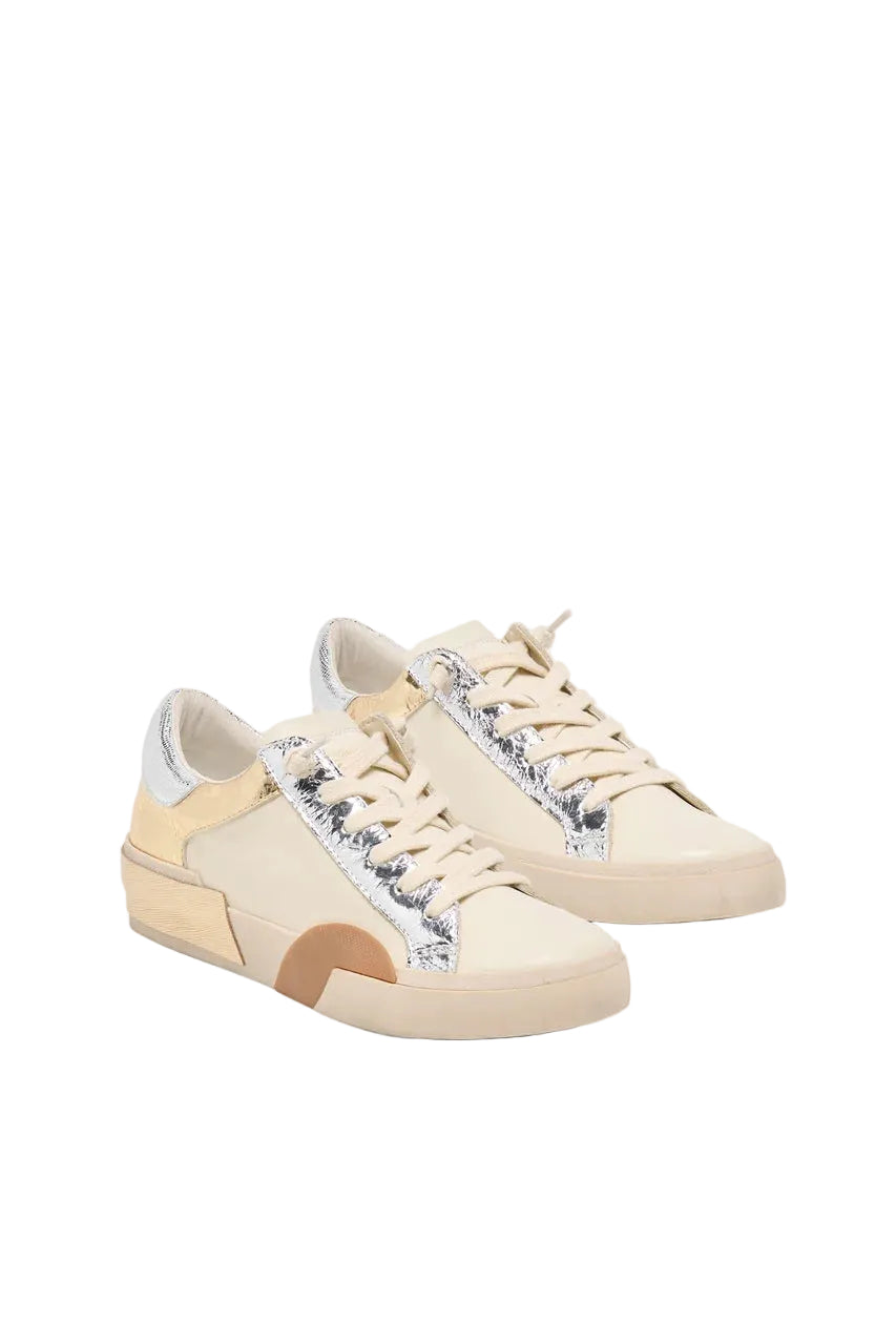 Zina Sneakers Metallic Multi Leather