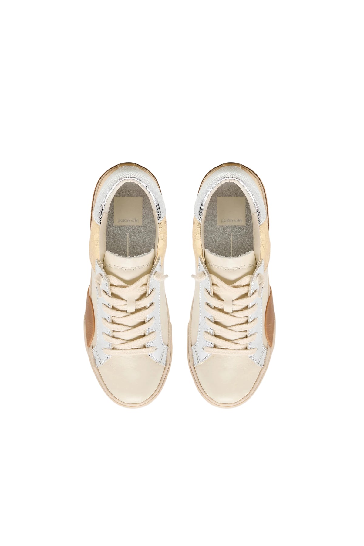 Zina Sneakers Metallic Multi Leather